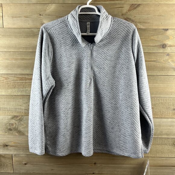 RBX Active Womens Shirt Quilted 1/4 Zip Pullover Athleisure Life Life Active 3X - Picture 1 of 9